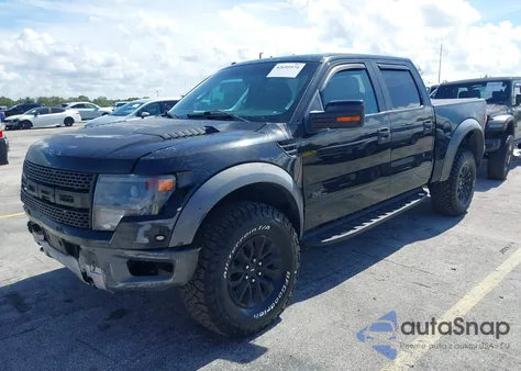 2014 Ford F-150 Svt Raptor из США, поврежденный, VIN 1FTFW1R68EFB34734